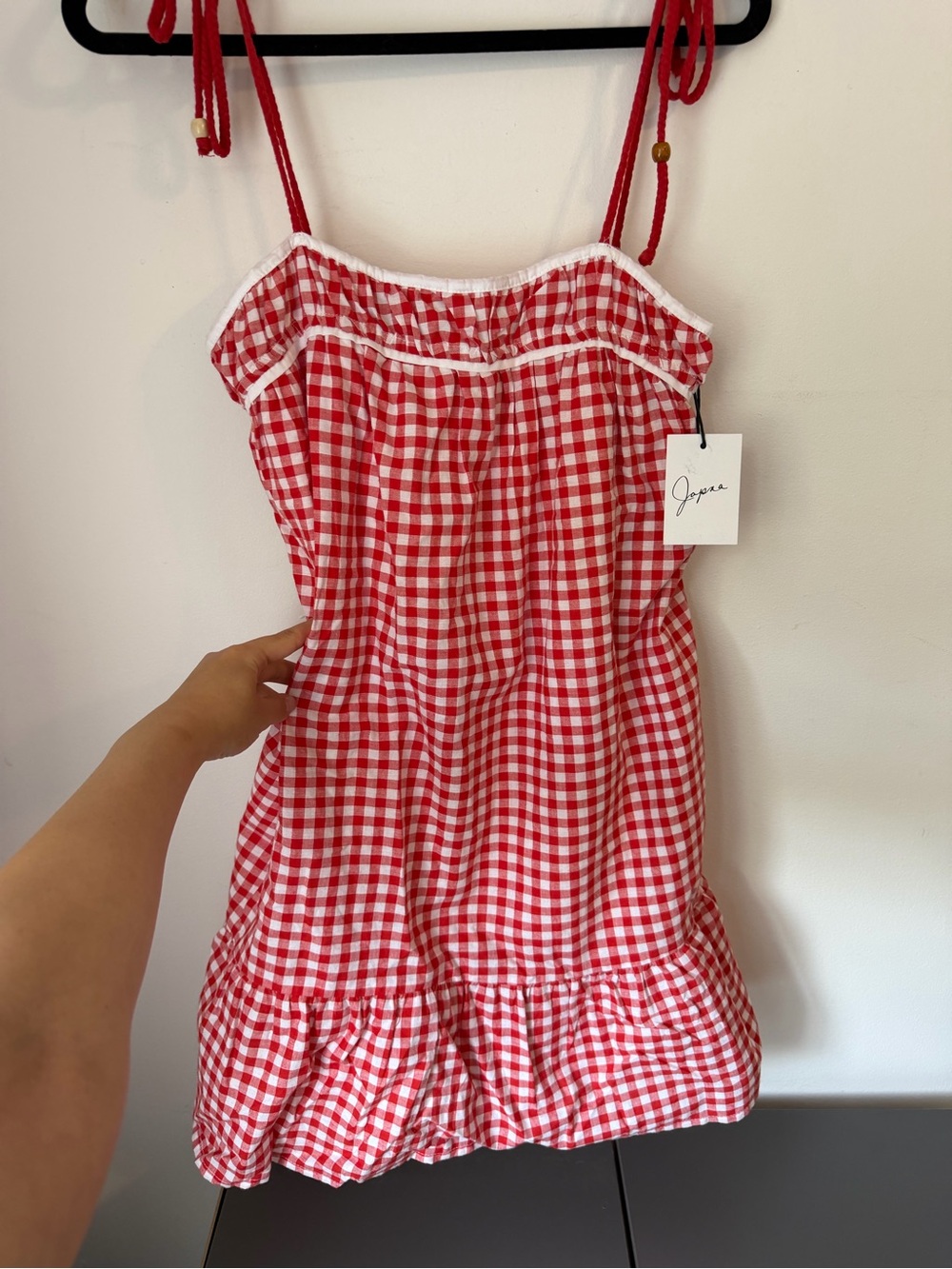 Japna Red & White Dress